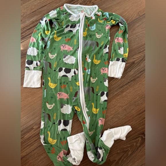 Little Sleepies Other - Little Sleepies - Green Farm Animals